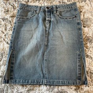 Denim Skirt